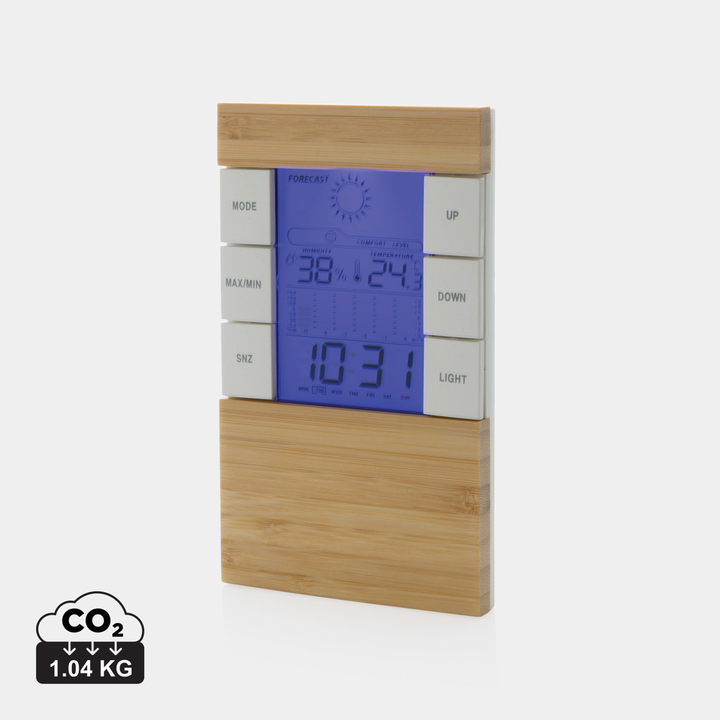 XD Collection Utah RCS rplastic and bamboo weather station
