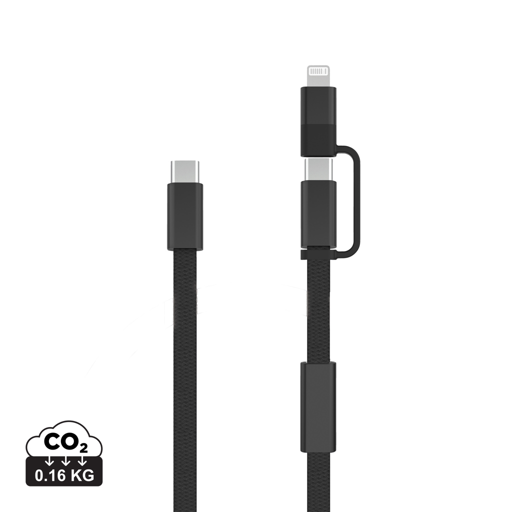 XD Xclusive Arc RCS 60W 120 cm 2-in-1 fast charging cable