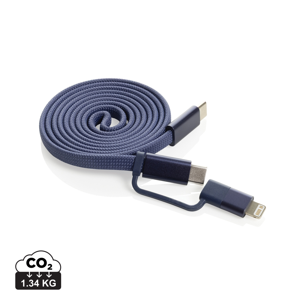 XD Xclusive Arc RCS recycled Ultra-thin 60W 2 in 1 magnetic cable