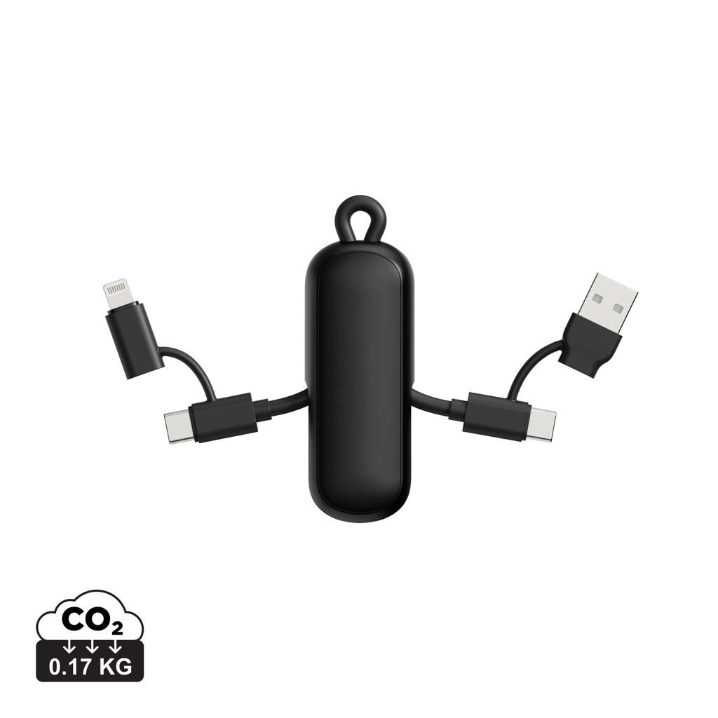 Urban Vitamin Urban Vitamin Dublin 100W 4 -in-1 keychain cable