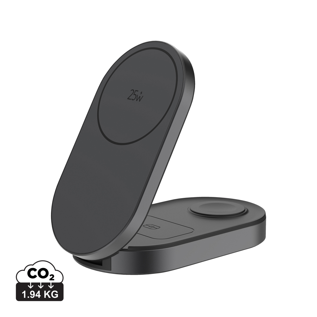 XD Xclusive Quantum ultra-fast 3-in-1 25W Foldable Wireless Charger