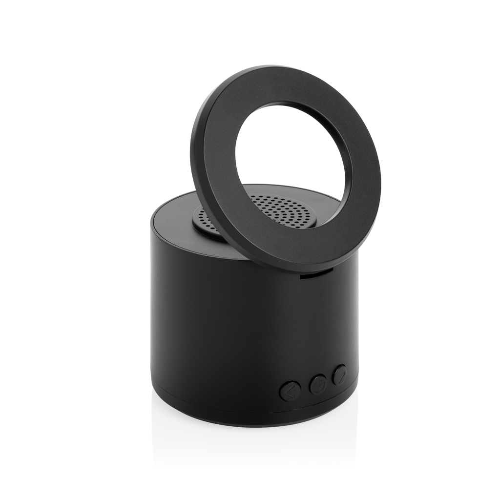 XD Collection Magpulse RCS recycled plastic 3W speaker w/magnetic holder