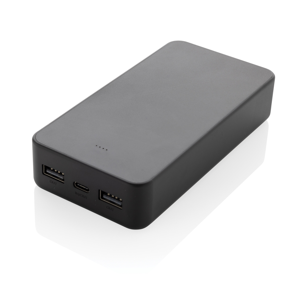 XD Collection Boostcore RCS recycled plastic powerbank 20.000mAh USB C