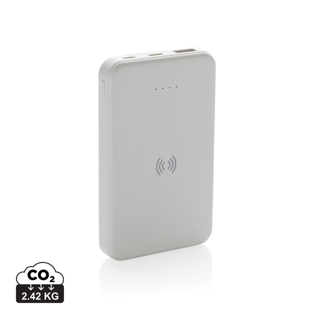 XD Collection RCS recycled plastic 5.000 mAh 5W wireless powerbank