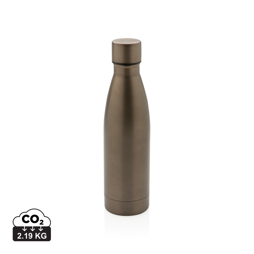 XD Collection RCS Recycled stainless steel solid vacuum bottle