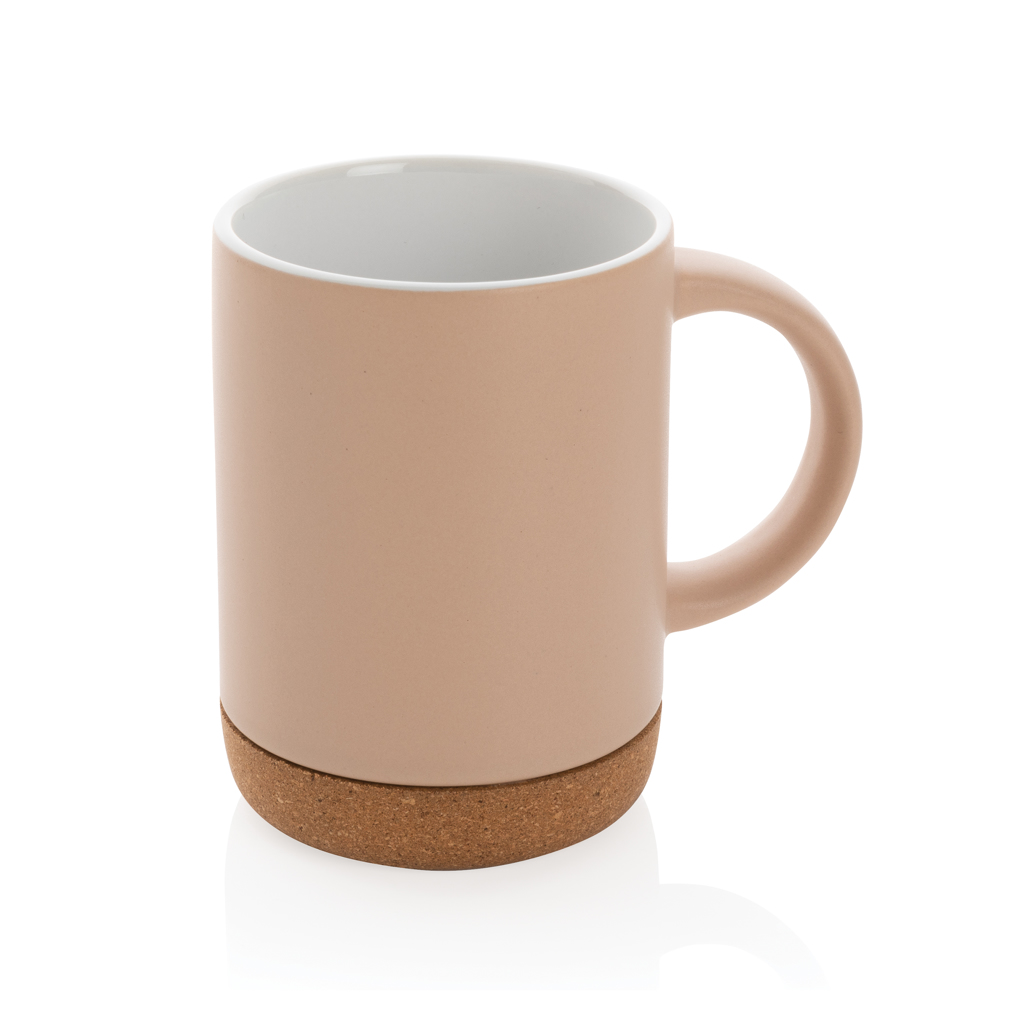 XD Collection Ceramic mug with cork base 280ml