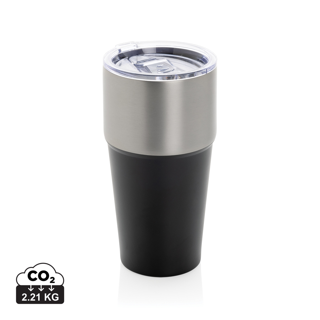 XD Collection Fluid RCS certified recycled steel tumbler 500ml