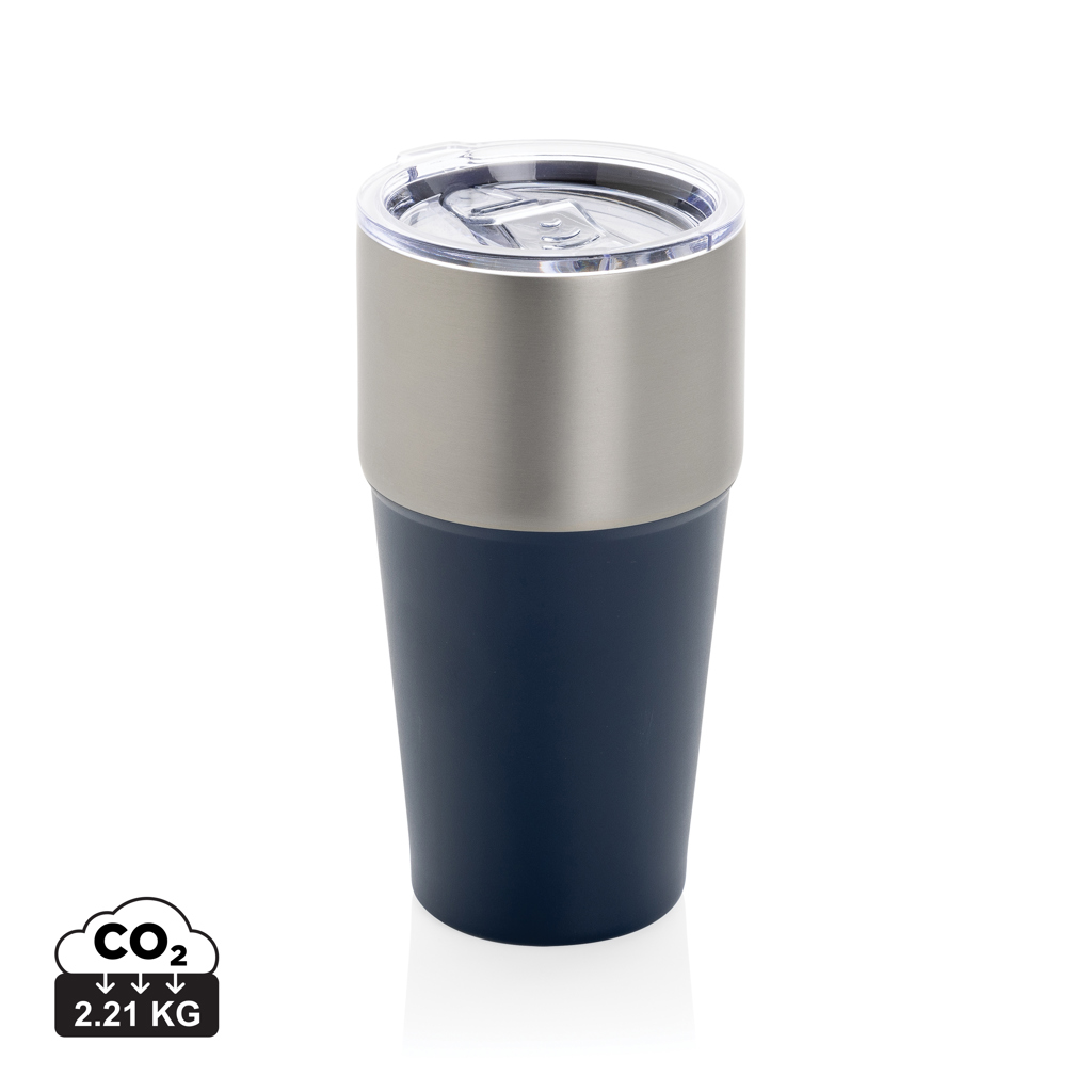 XD Collection Fluid RCS certified recycled steel tumbler 500ml