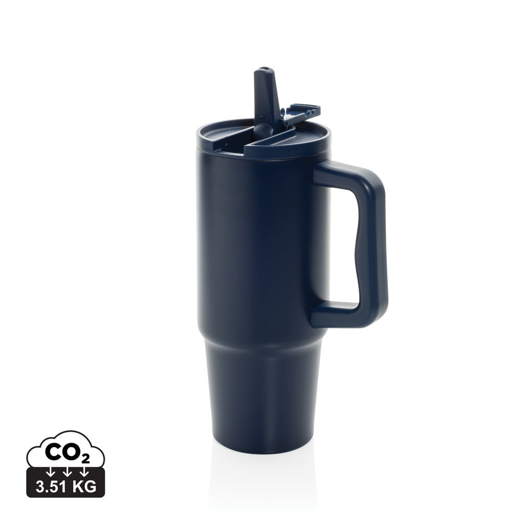XD Collection Embrace Leakproof RCS recycled stainless steel tumbler 900ml