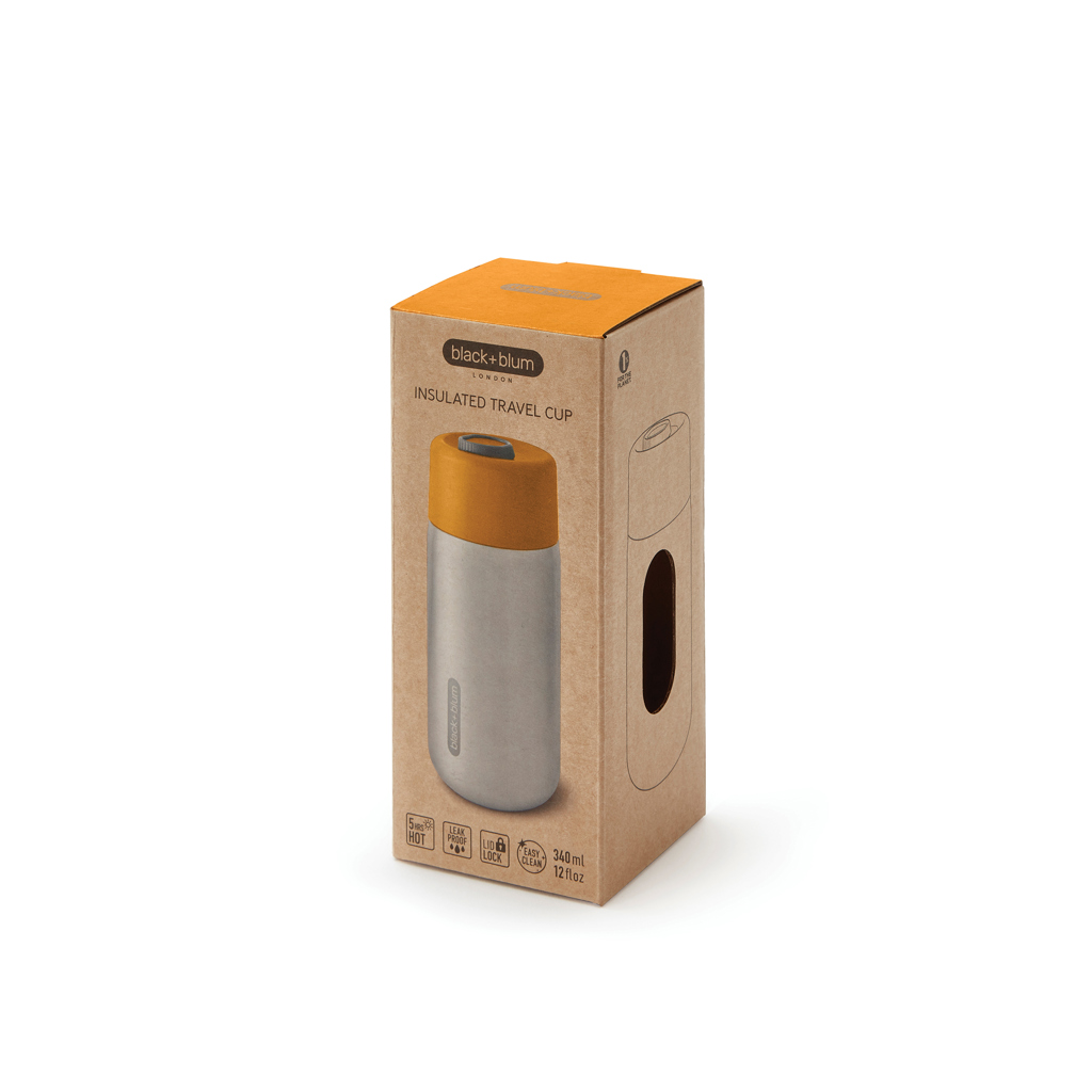 Black + Blum Black+Blum Insulated Leakproof Travel Cup Stainless Steel