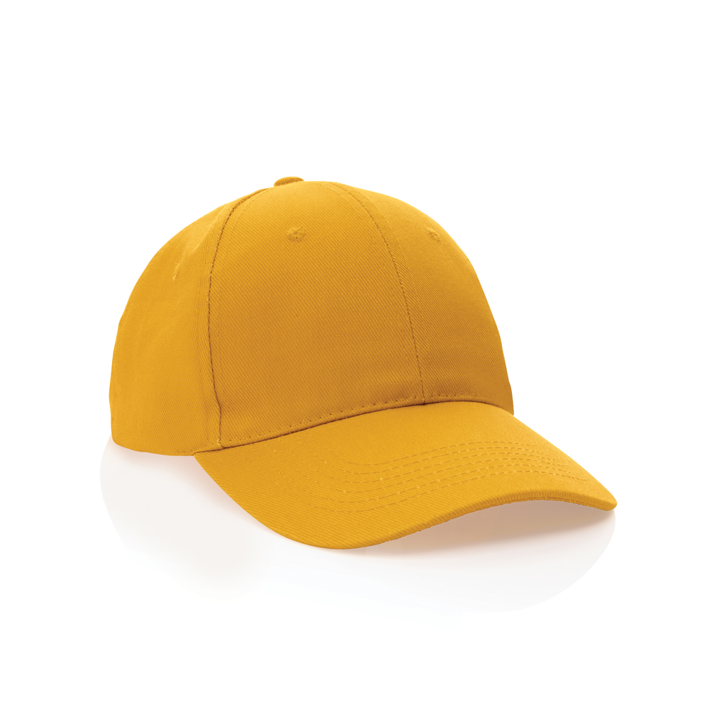 XD Collection Impact 6 panel 280gr Recycled cotton cap with AWARE™ tracer