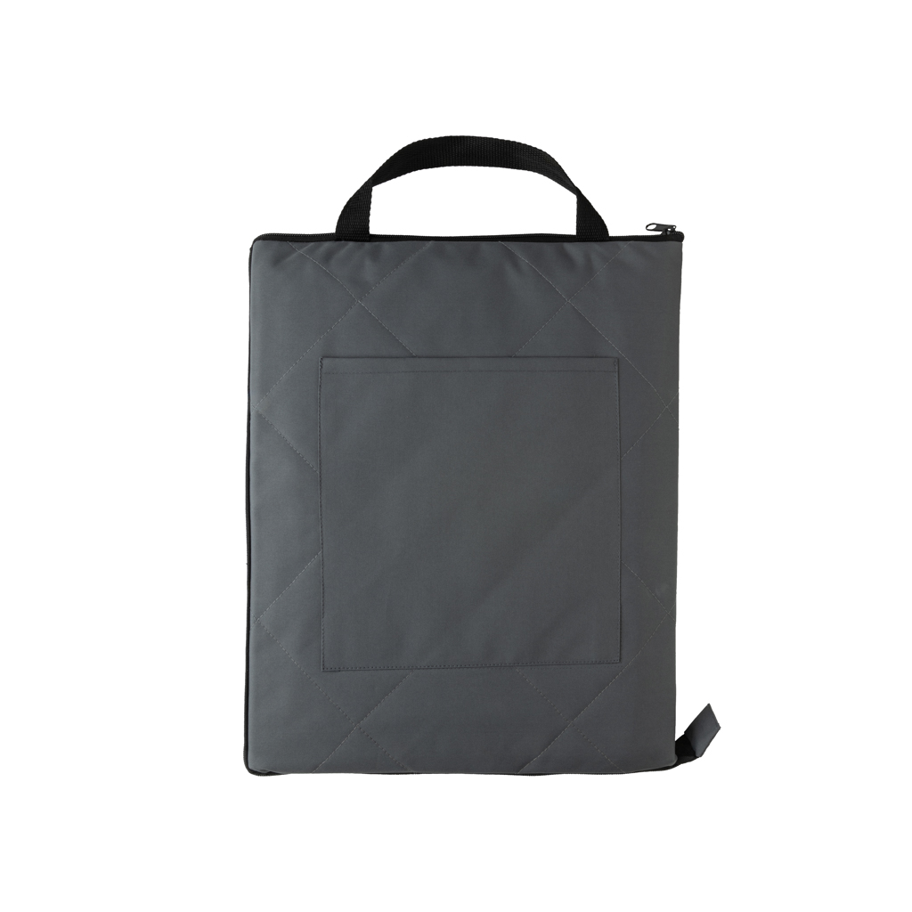 XD Collection Impact Aware™ RPET foldable quilted picnic blanket
