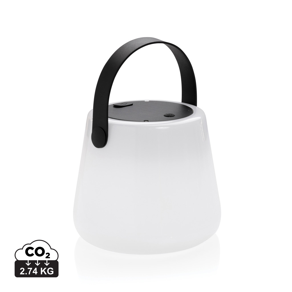 XD Xclusive SolarGlow RCS recycled ABS USB-rechargeable outdoor light