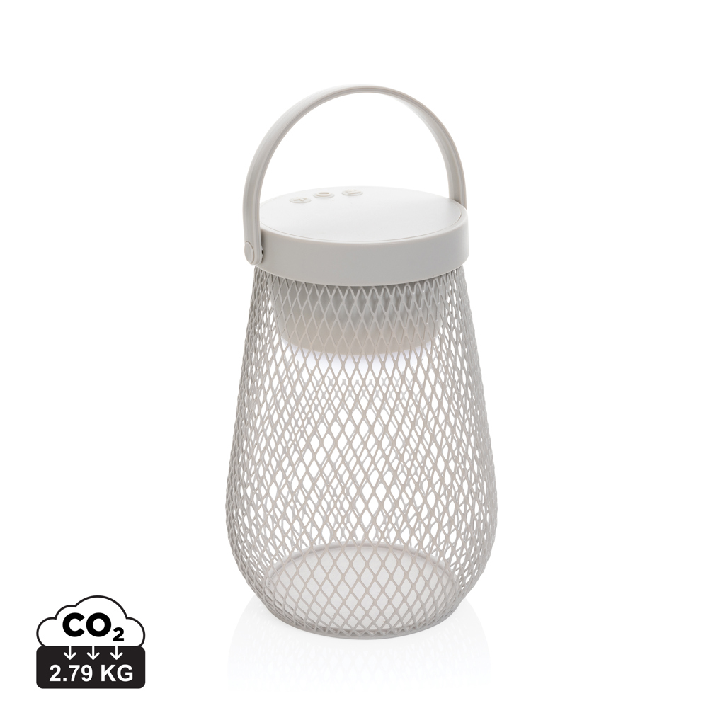 XD Xclusive Aurora RCS recycled plastic USB re-chargeable table lamp