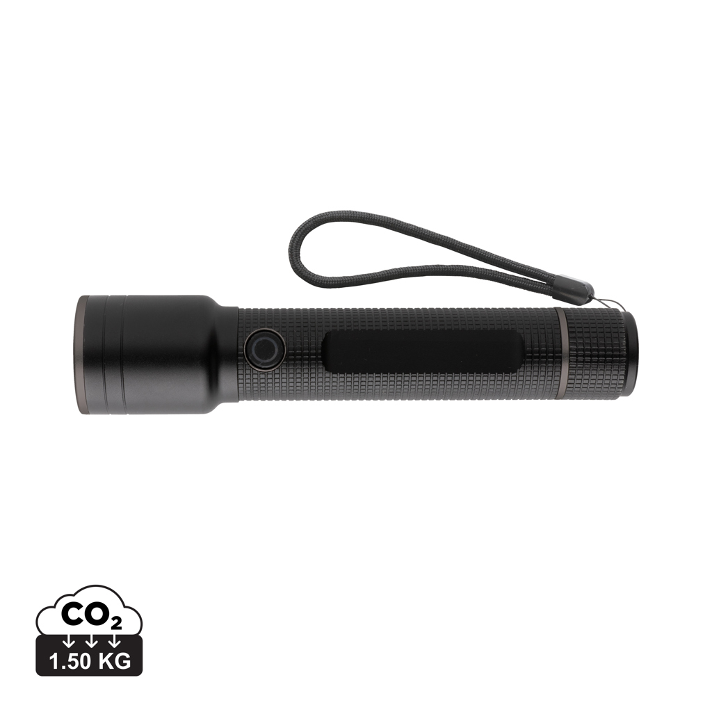 GearX Gear X RCS recycled aluminium USB-rechargeable torch large