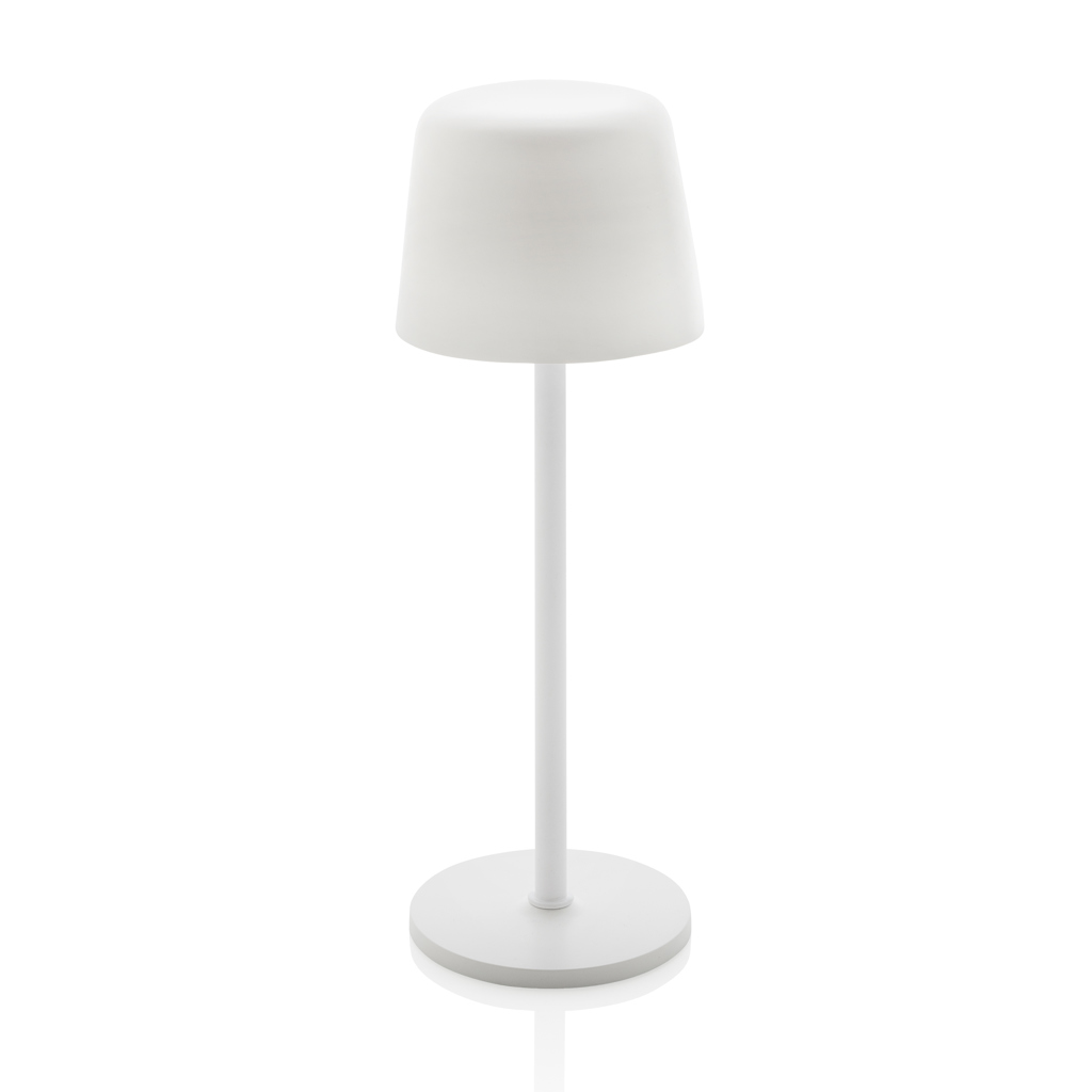XD Collection Zenic RCS recycled plastic USB re-chargable table lamp