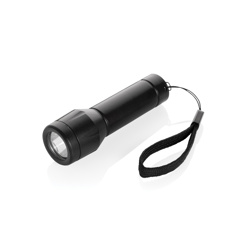 XD Collection Flara RSC recycled plastic USB-rechargeable torch