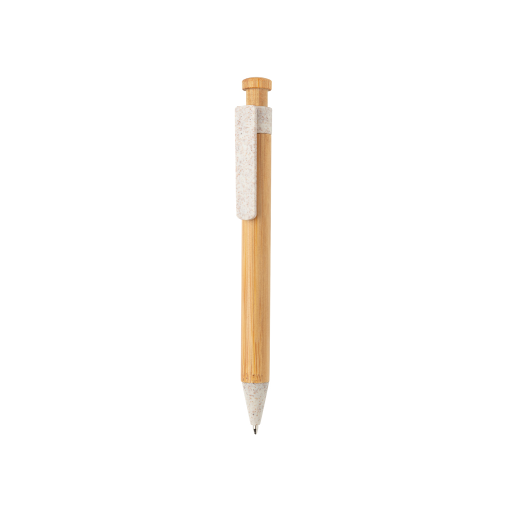 XD Collection Bamboo pen with wheatstraw clip