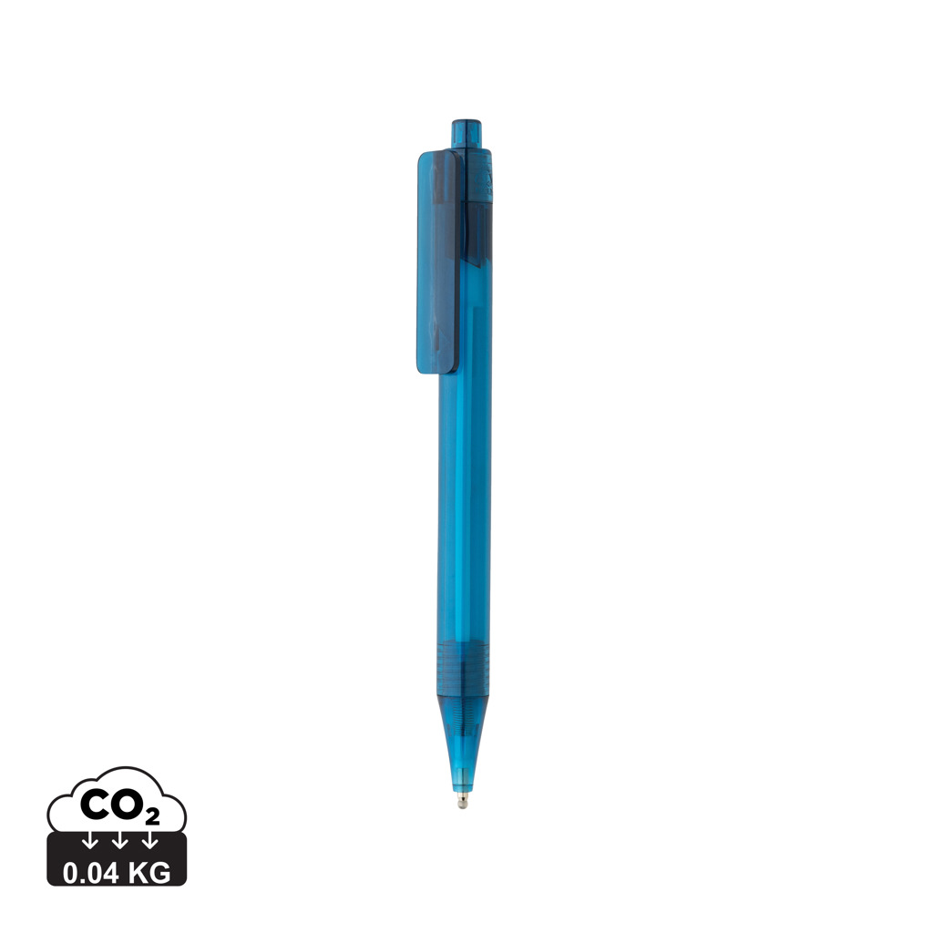 XD Collection GRS RPET X8 transparent pen