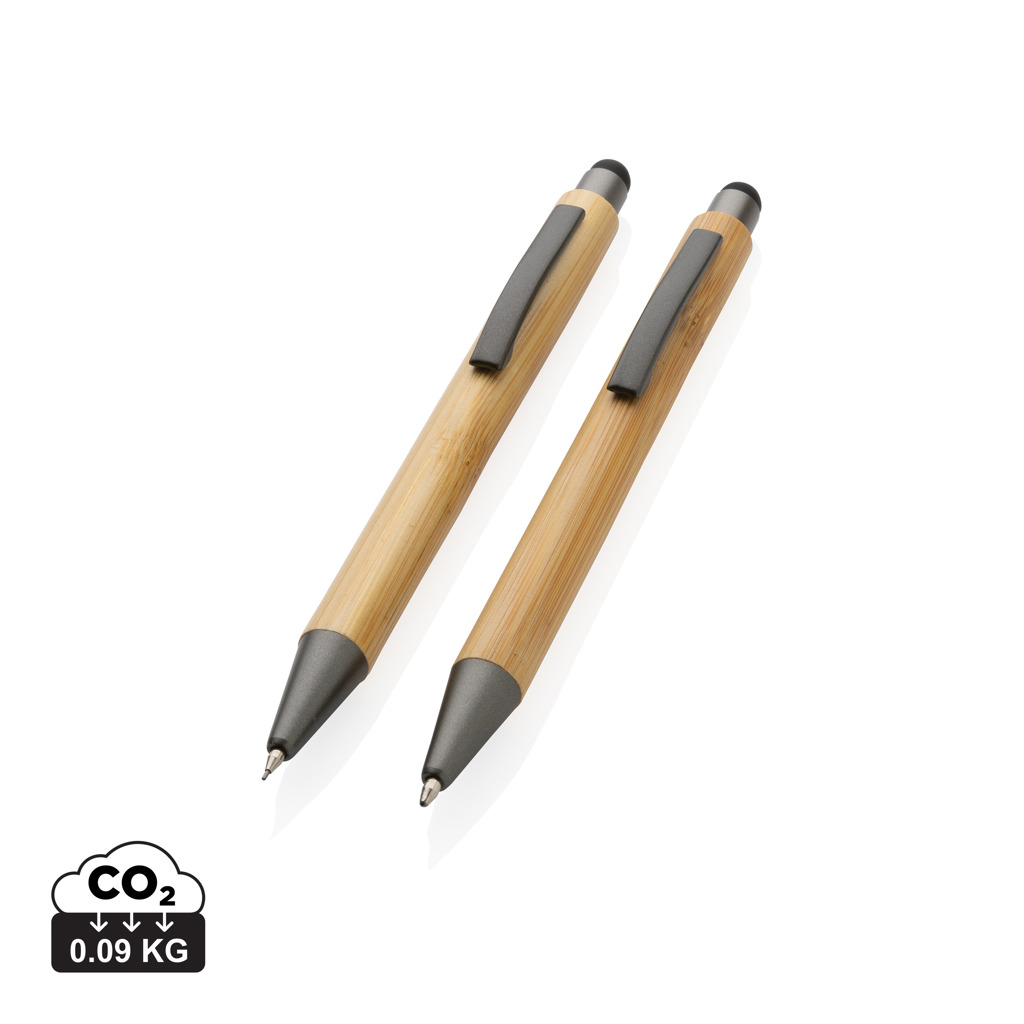 XD Collection Bamboo modern pen set in box