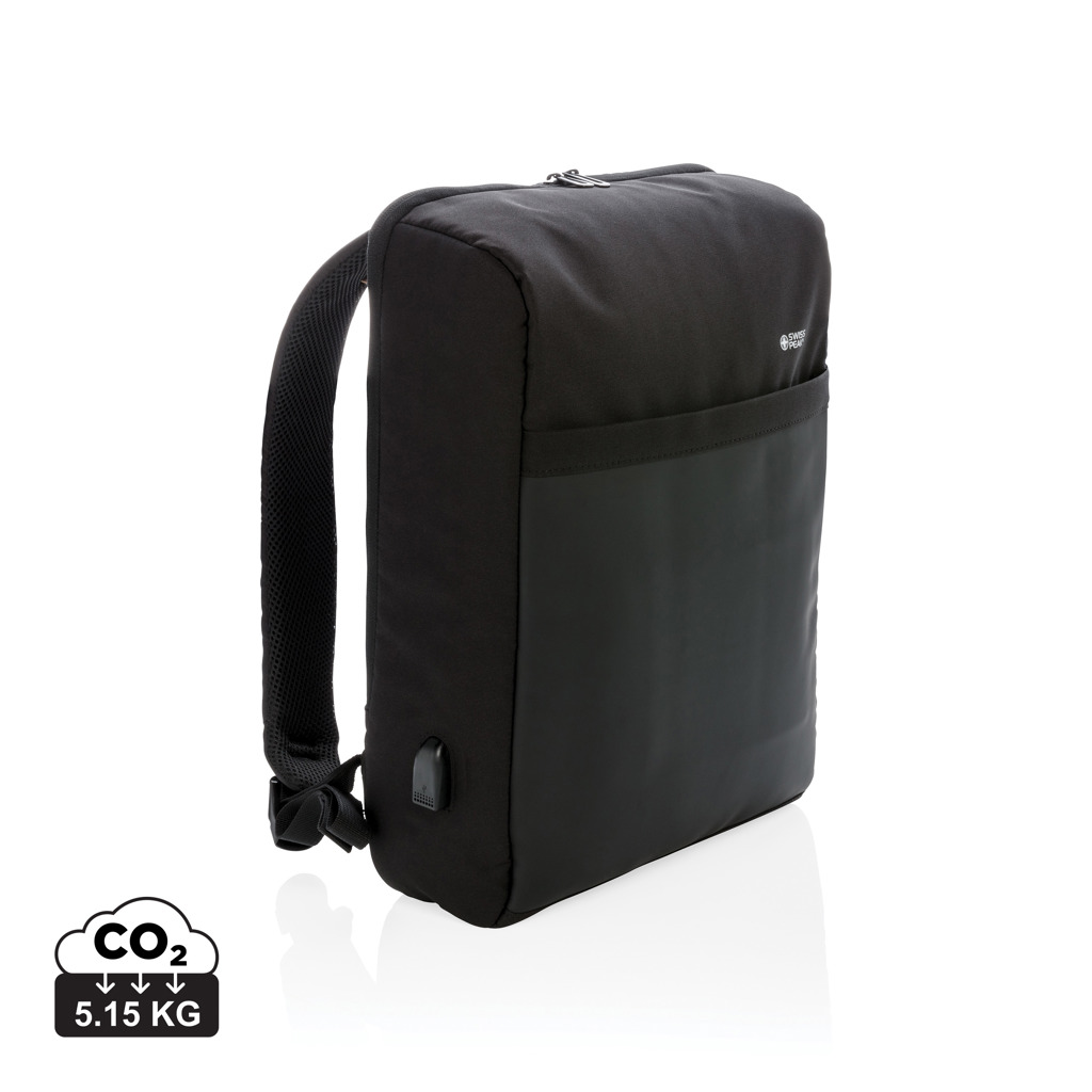 Swiss Peak Swiss Peak 15″ anti-theft RFID & USB backpack PVC free