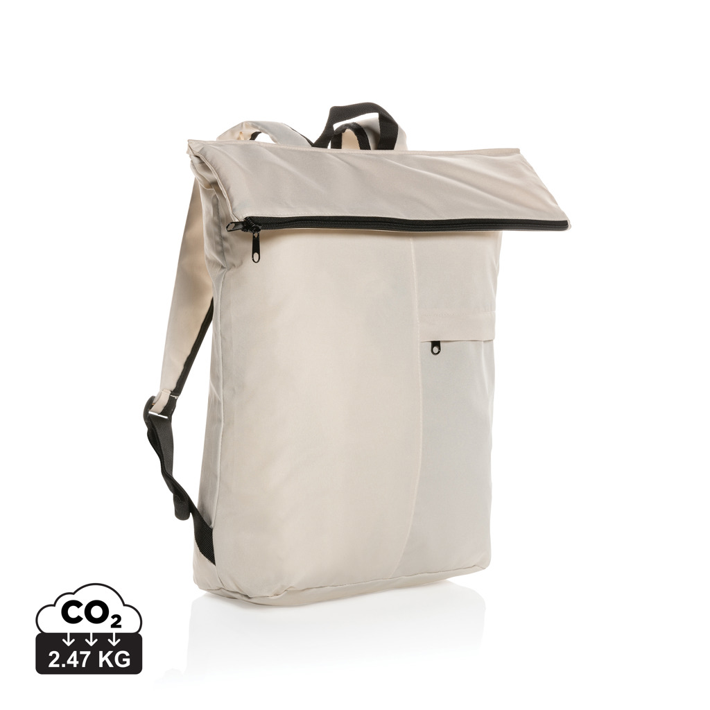 XD Collection Dillon AWARE™ RPET lightweight foldable backpack