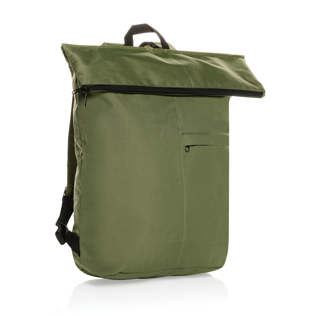 XD Collection Dillon AWARE™ RPET lightweight foldable backpack