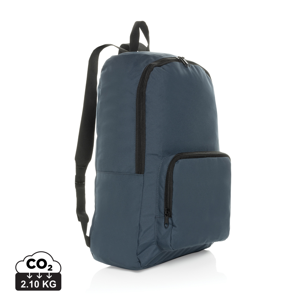 XD Collection Dillon AWARE™ RPET foldable classic backpack