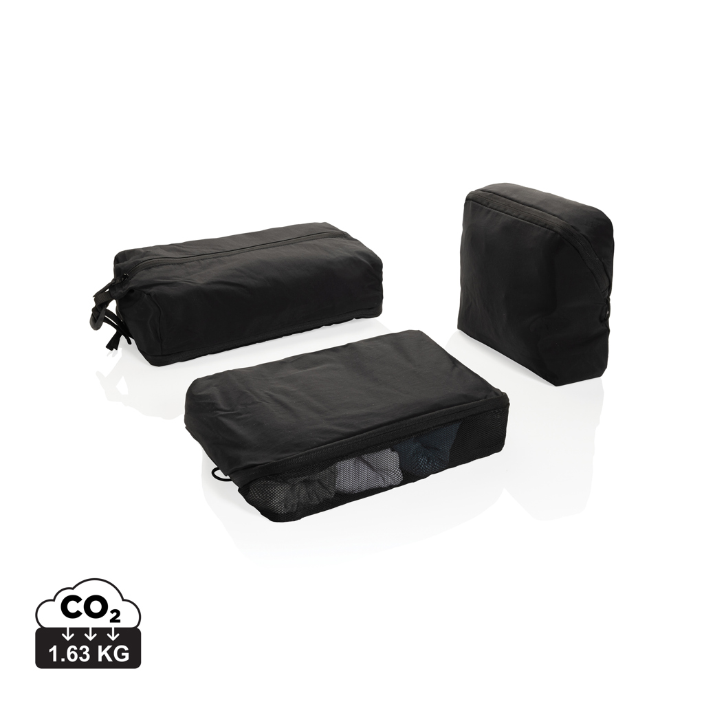 XD Xclusive KENTO URBAN RCS recycled nylon packing cube set