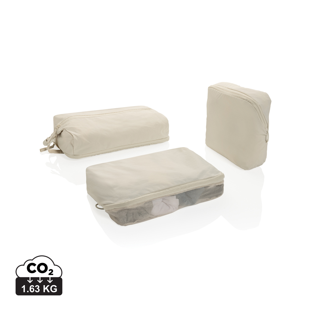 XD Xclusive KENTO URBAN RCS recycled nylon packing cube set