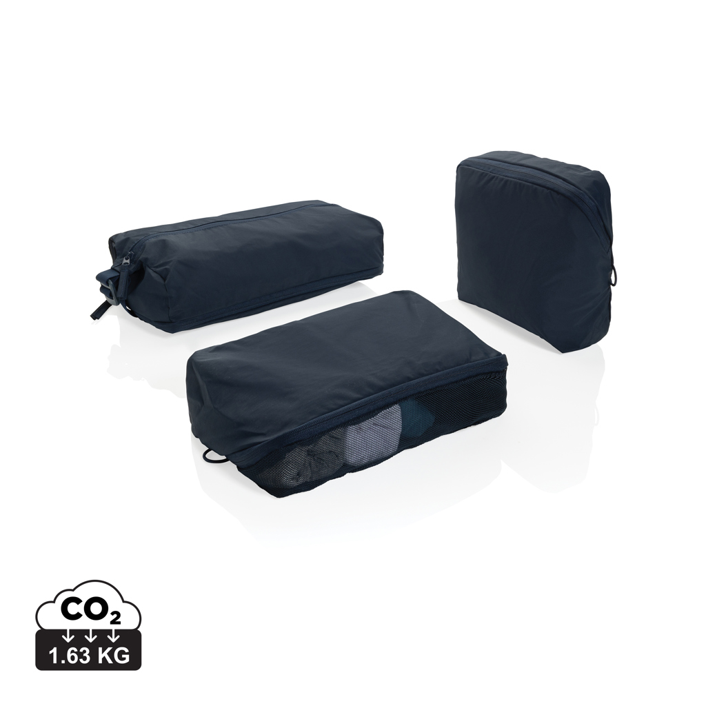 XD Xclusive KENTO URBAN RCS recycled nylon packing cube set