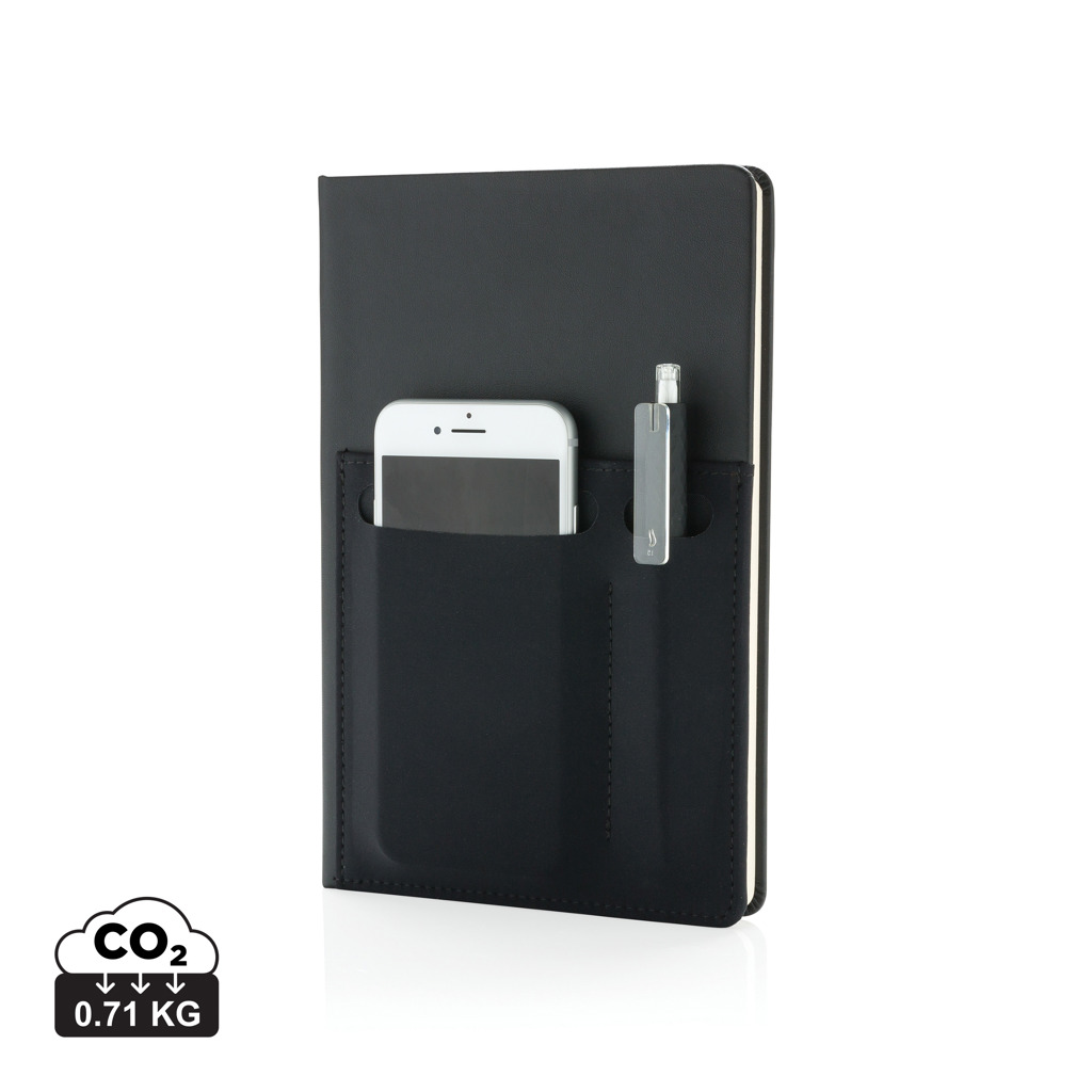 XD Collection A5 Deluxe notebook with smart pockets