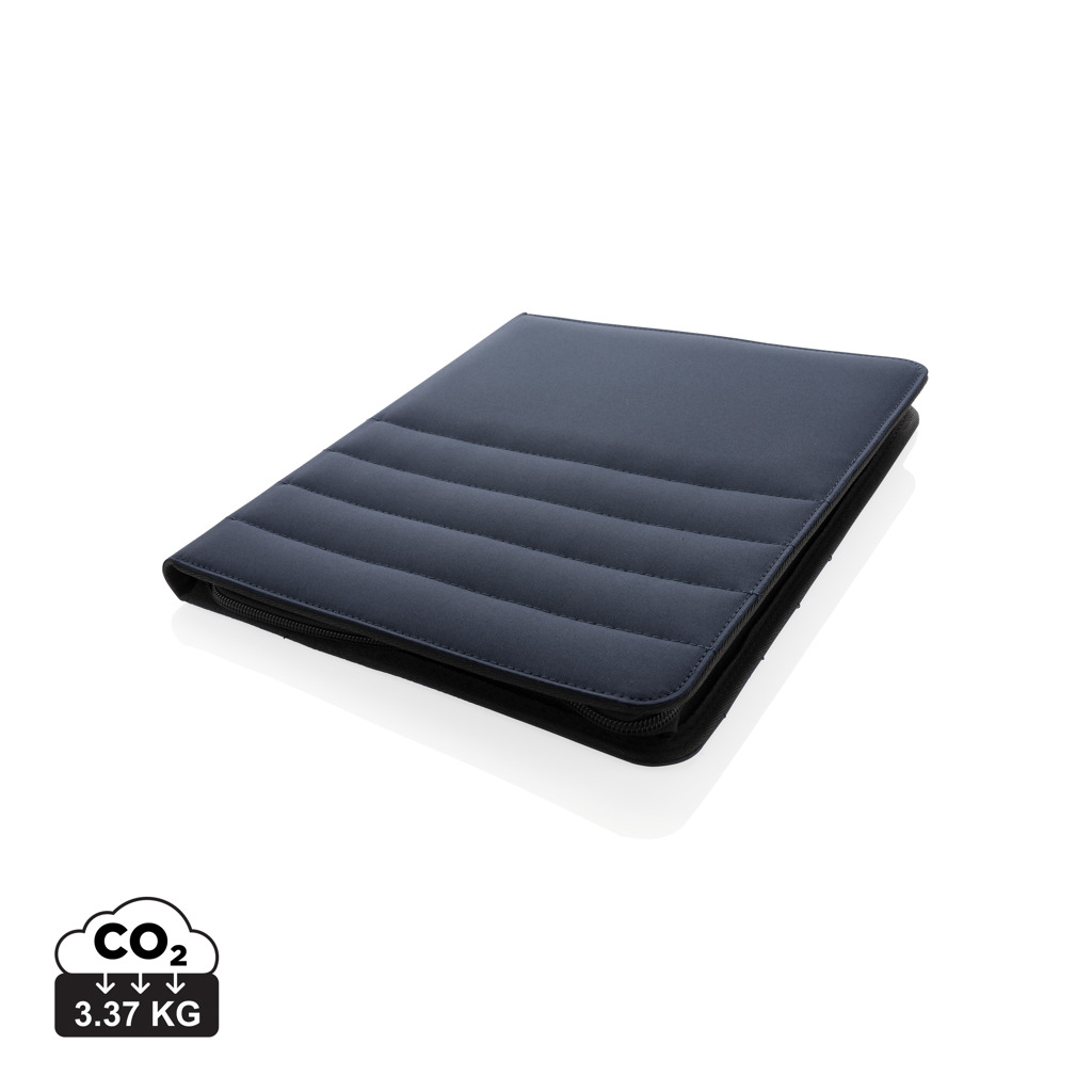 XD Xclusive Impact AWARE™ RPET A4 portfolio with zipper
