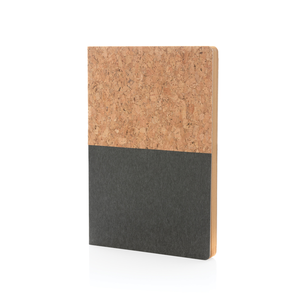 XD Collection A5 cork & kraft notebook