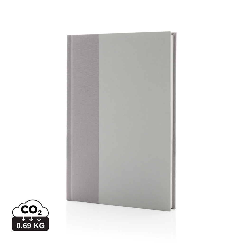 XD Collection Words GRS certified RPET & Kraft A5 notebook