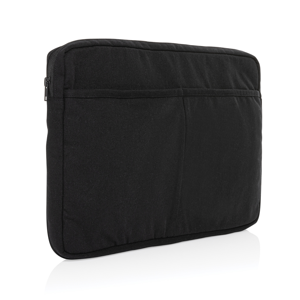 XD Collection Laluka AWARE™ recycled cotton 15.6 inch laptop sleeve