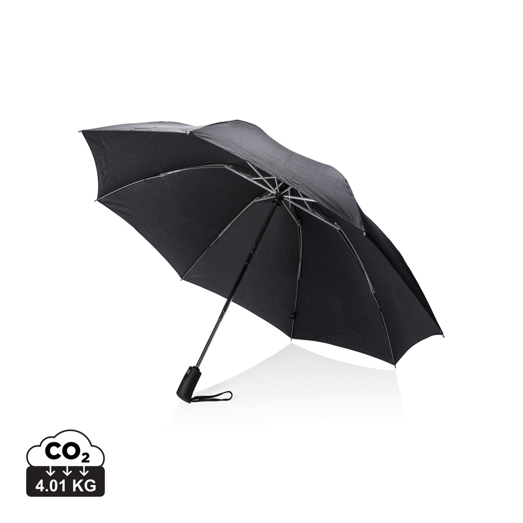 Swiss Peak SP AWARE™ 23′ foldable reversible auto open/close umbrella