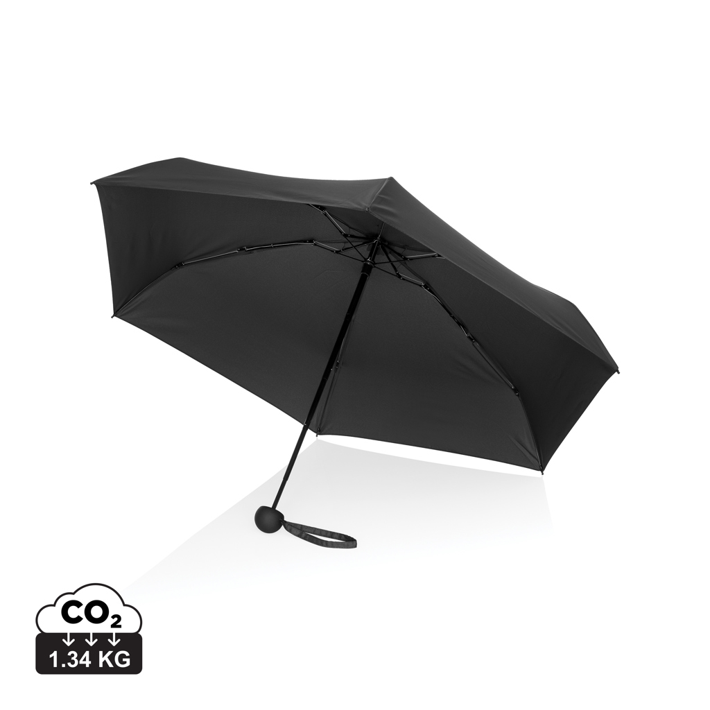 XD Collection 19.5″ Aware™ RPET super mini manual 190T Pongee umbrella