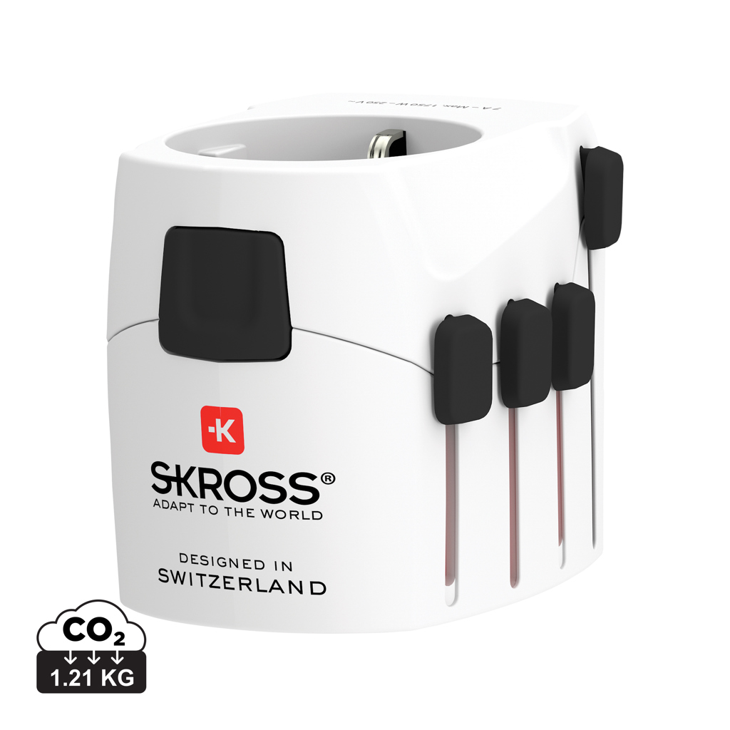 Skross SKROSS Pro 3-Pole World Travel Adapter