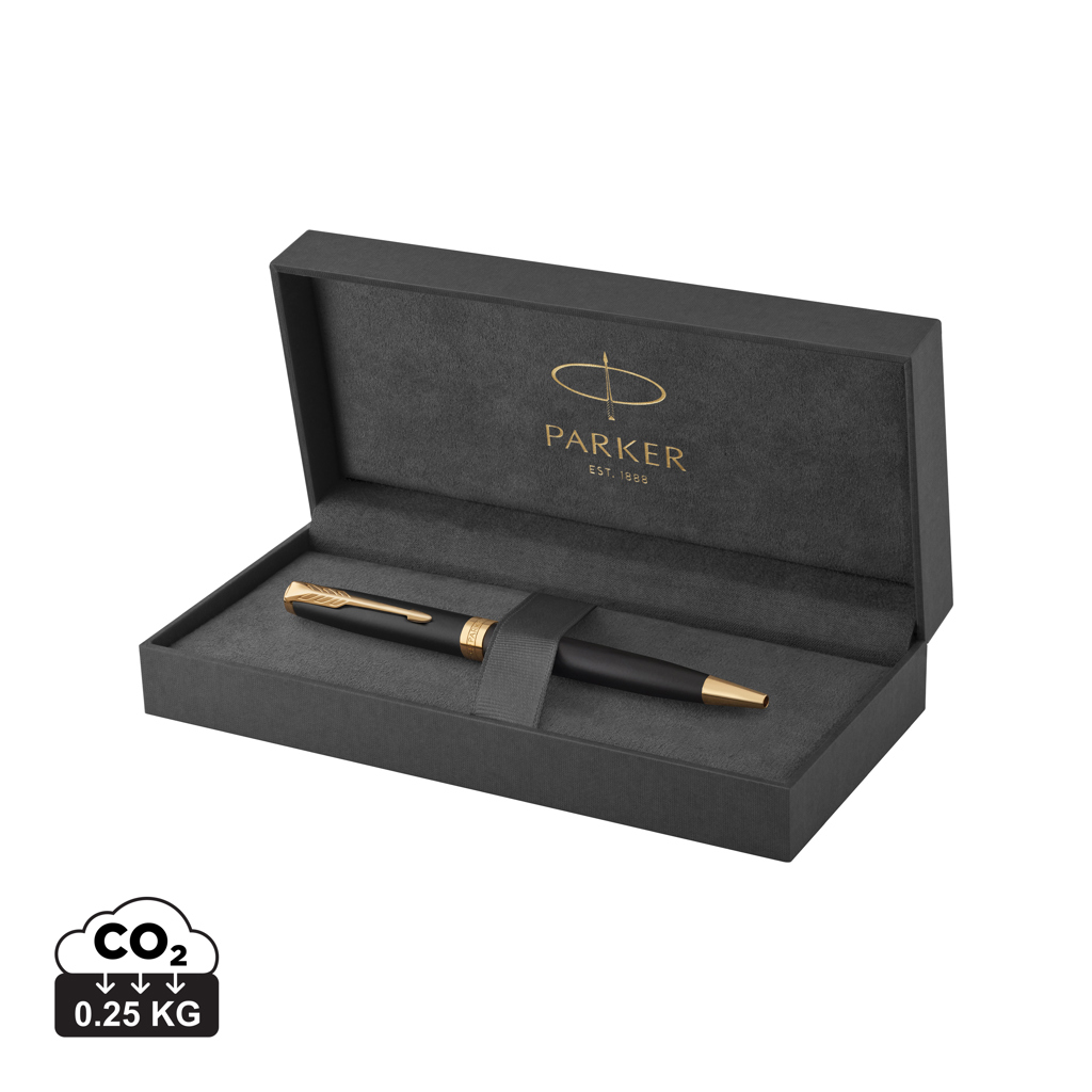 Parker Parker SONNET Ballpoint Pen, Matte Black with Palladium Trim