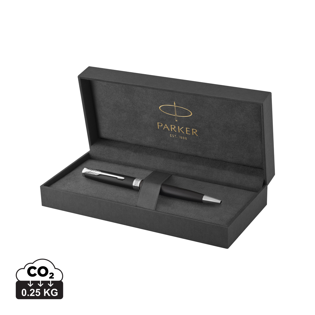 Parker Parker SONNET Ballpoint Pen, Matte Black with Palladium Trim