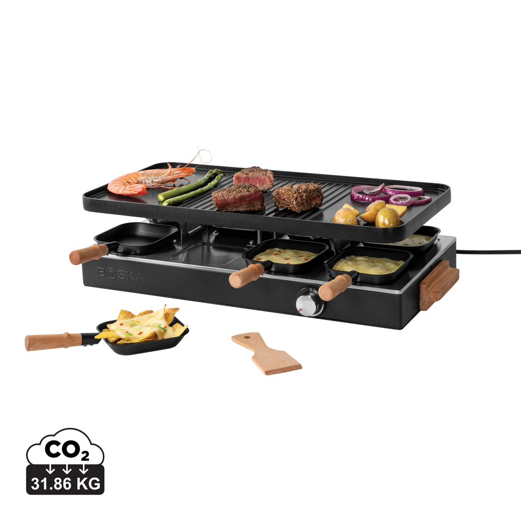 Boska BOSKA Raclette Gourmet Party, 8 Person (EU Type F)