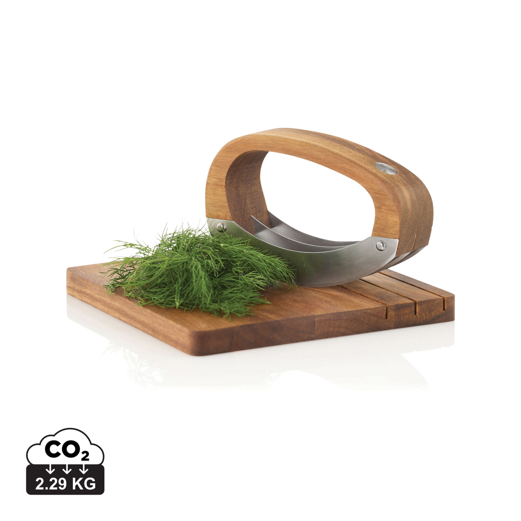 AdHoc AdHoc RoccaVerde Chopping knife with chopping board