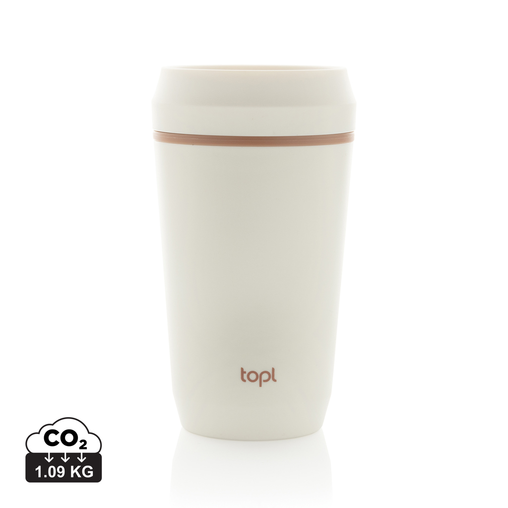 Topl Topl Recycled Plastic To Go Tumbler Patented 360 Lid 354ml