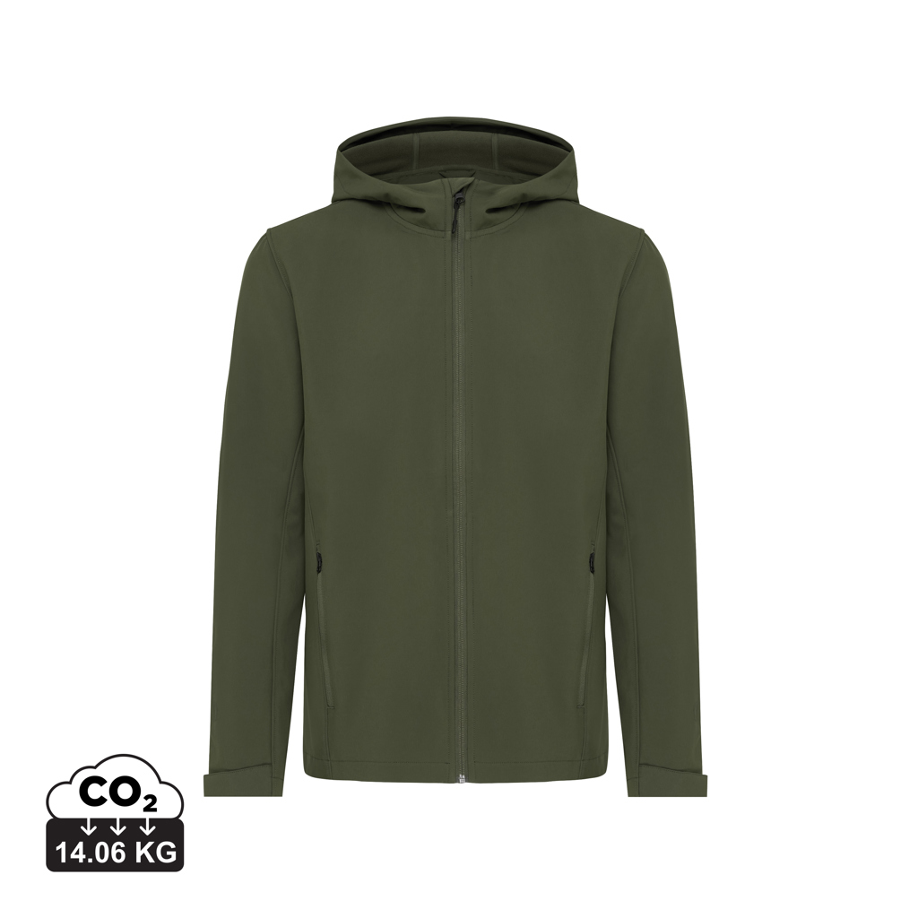 iqoniq IQONIQ Makalu men recycled polyester soft shell jacket