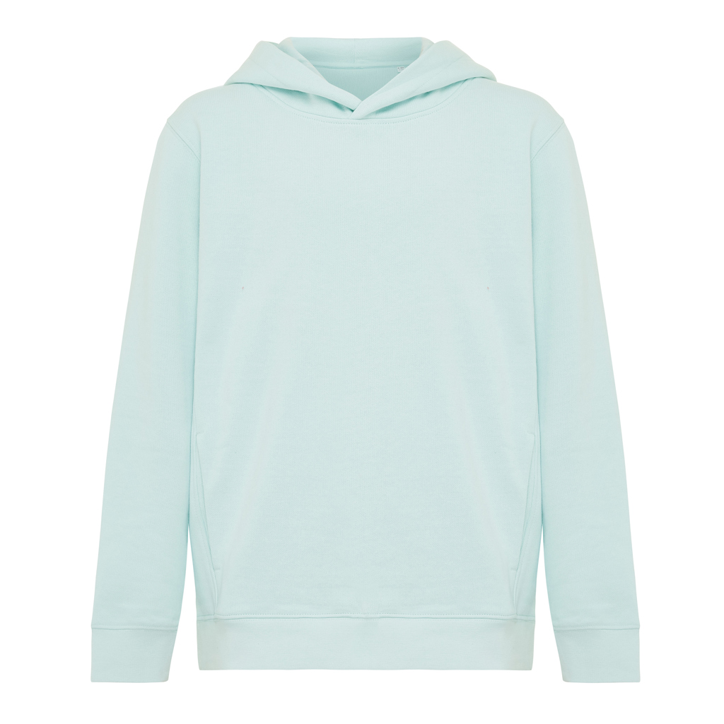 iqoniq IQONIQ Yengo kids recycled cotton hoodie with sidepockets