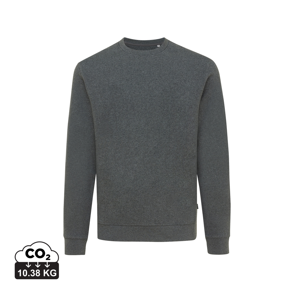 iqoniq IQONIQ Denali recycled cotton crew neck undyed