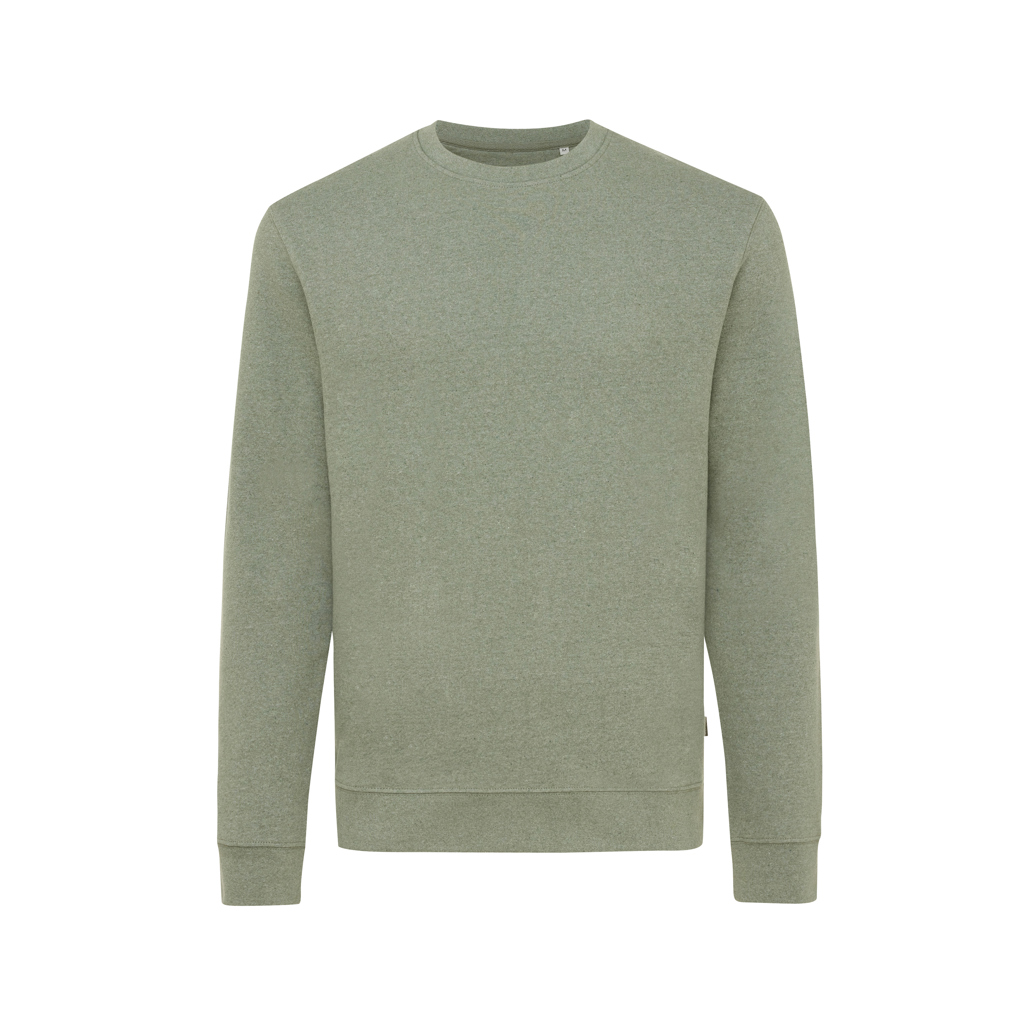 iqoniq IQONIQ Denali recycled cotton crew neck undyed