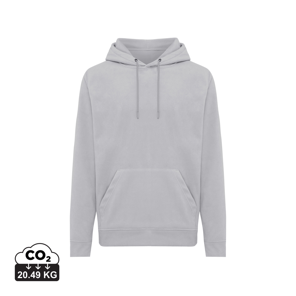 iqoniq IQONIQ Trivor recycled polyester microfleece hoodie