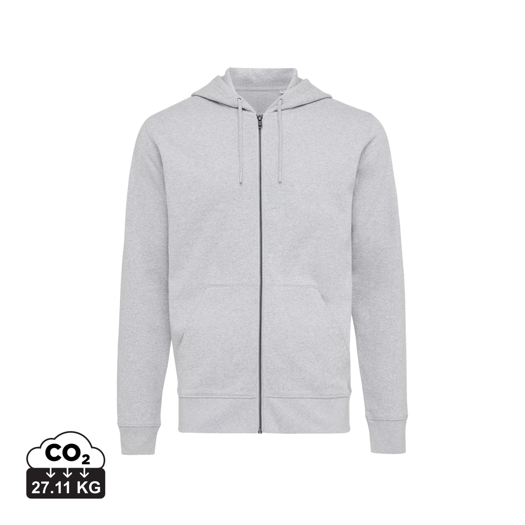 iqoniq IQONIQ Abisko recycled cotton zip through hoodie